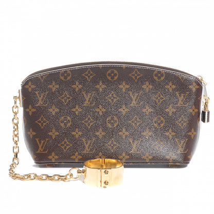 Louis Vuitton Monogram Fetish Lockit Clutch 1 of 8