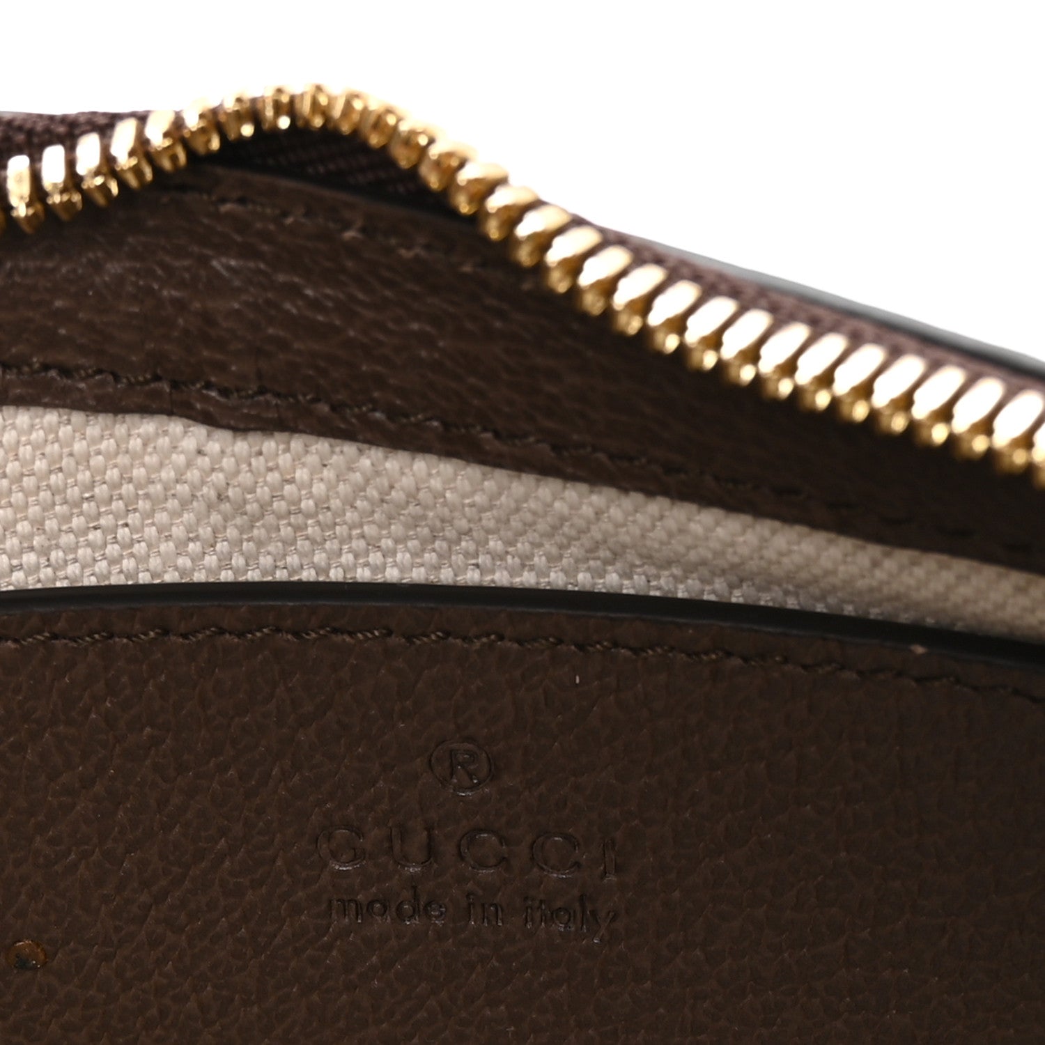 Gucci GG Supreme Monogram Textured Dollar Calfskin Web Small Ophidia GG Handbag Beige Ebony New Acero 6 of 11