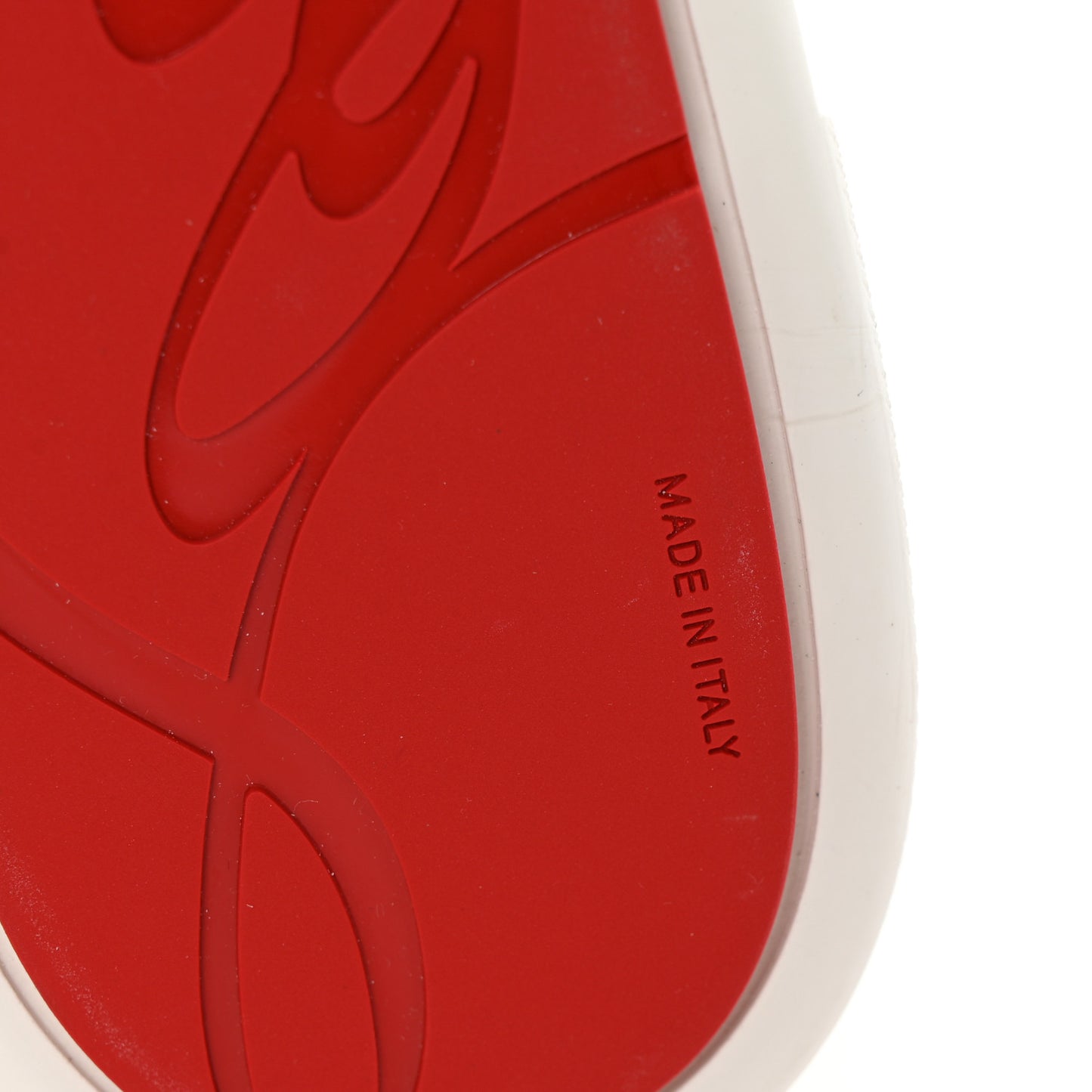 Calfskin Vierissima Flat Sneakers 40 White Red