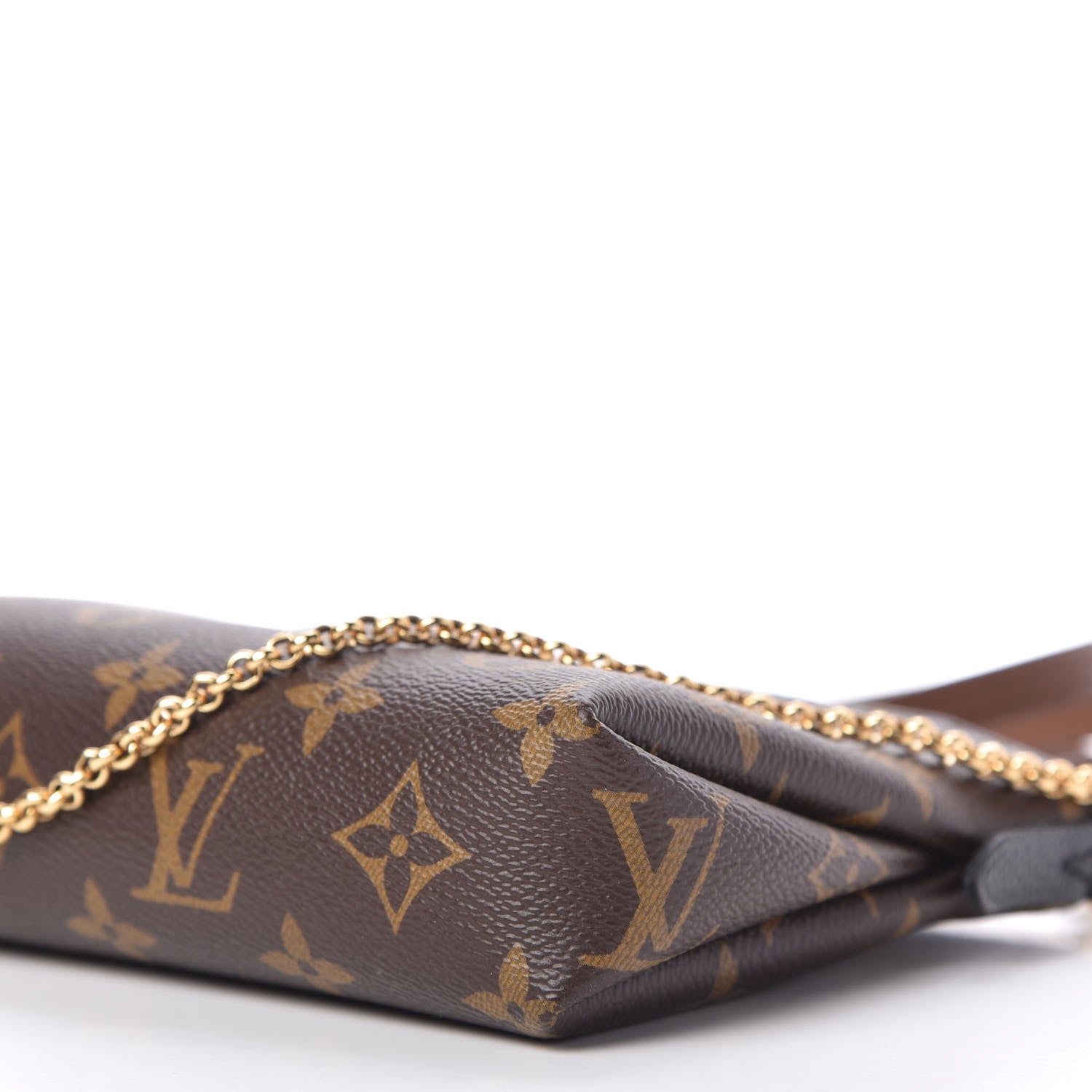 Louis Vuitton Monogram Pallas Clutch Black 7 of 10