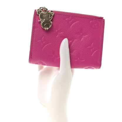 Louis Vuitton LV X TM Empreinte Monogram Lisa Wallet Kawaii Pink 2 of 7
