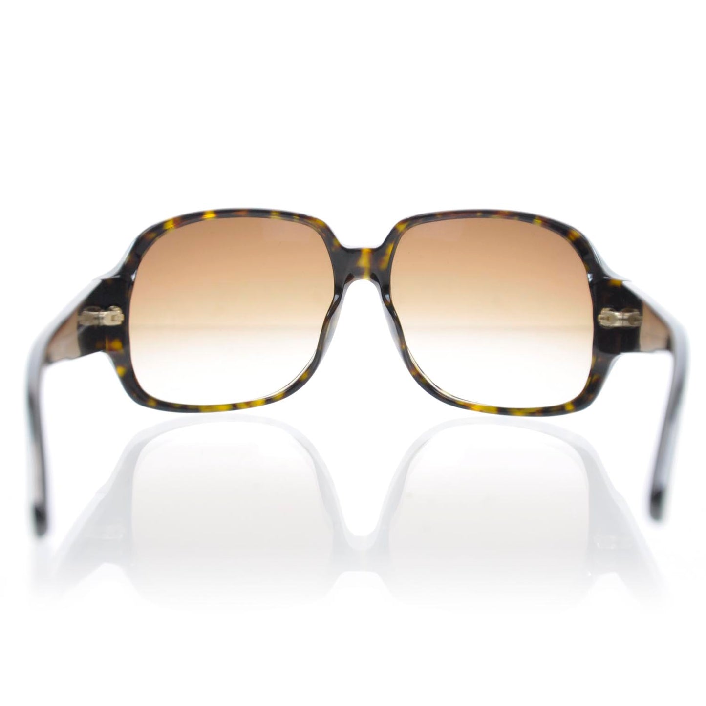 Tortoise Shell Script Sunglasses 2948S