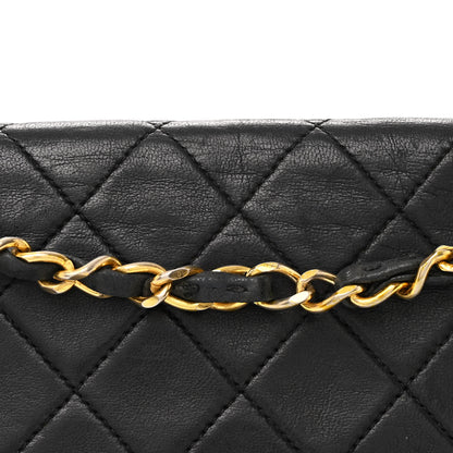 Chanel Lambskin Quilted Bi-Color Small Single Flap Black 9 of 12