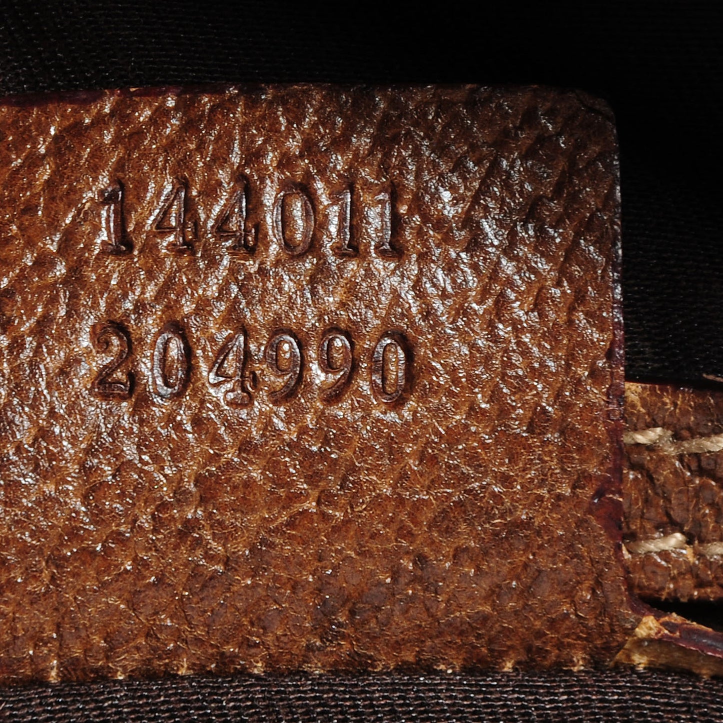 Monogram Pelham Studded Shoulder Bag Brown
