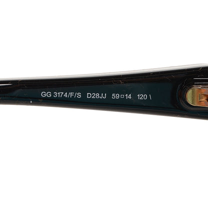 Gucci Web GG Sunglasses 3174/F/S Black 3 of 5