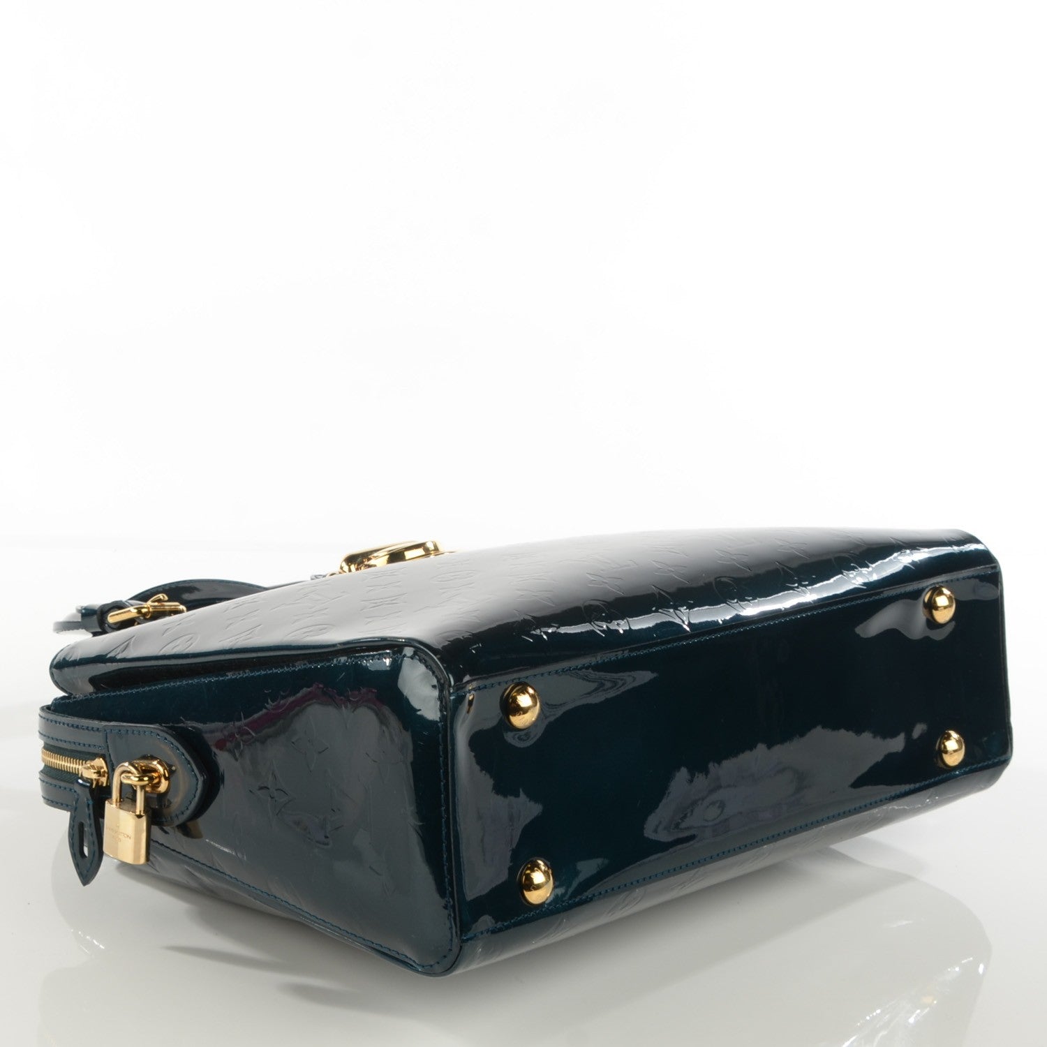 Louis Vuitton Vernis Melrose Avenue Blue Nuit 4 of 8