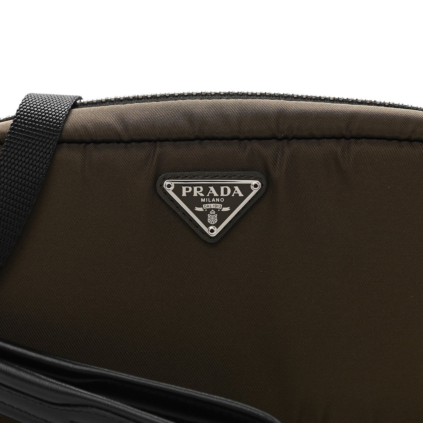 Tessuto Soft Nylon Small Convertible Crossbody Wristlet Mimetico Black