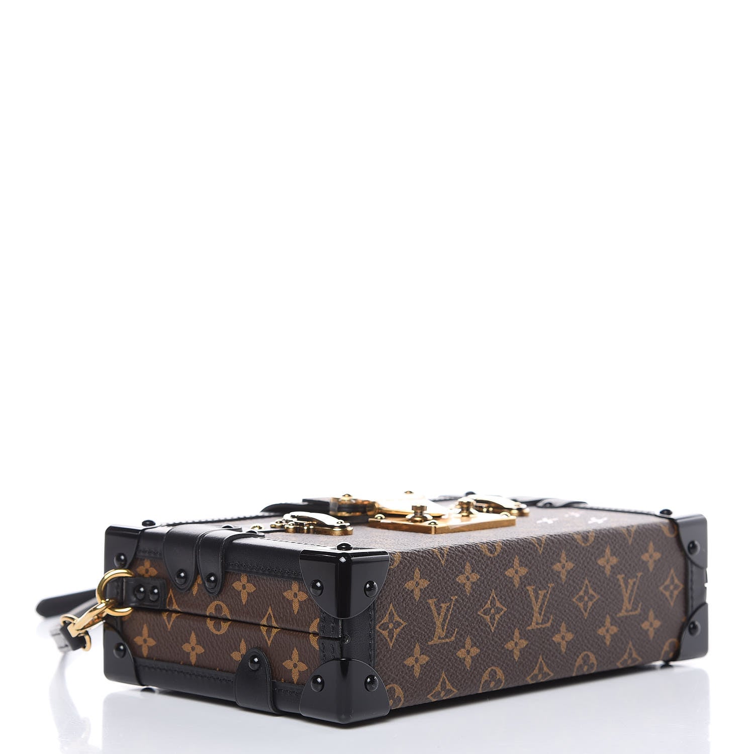 Louis Vuitton Monogram Petite Malle Black 4 of 10