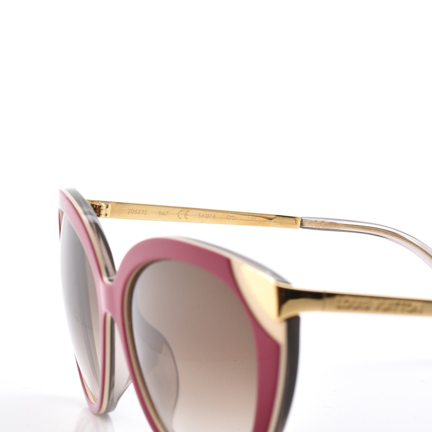 Amber Cat Eye Sunglasses Z0623W Fuchsia