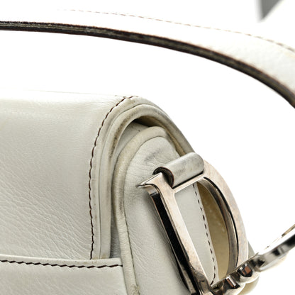 Christian Dior Calfskin Saddle Bag White 26 of 27