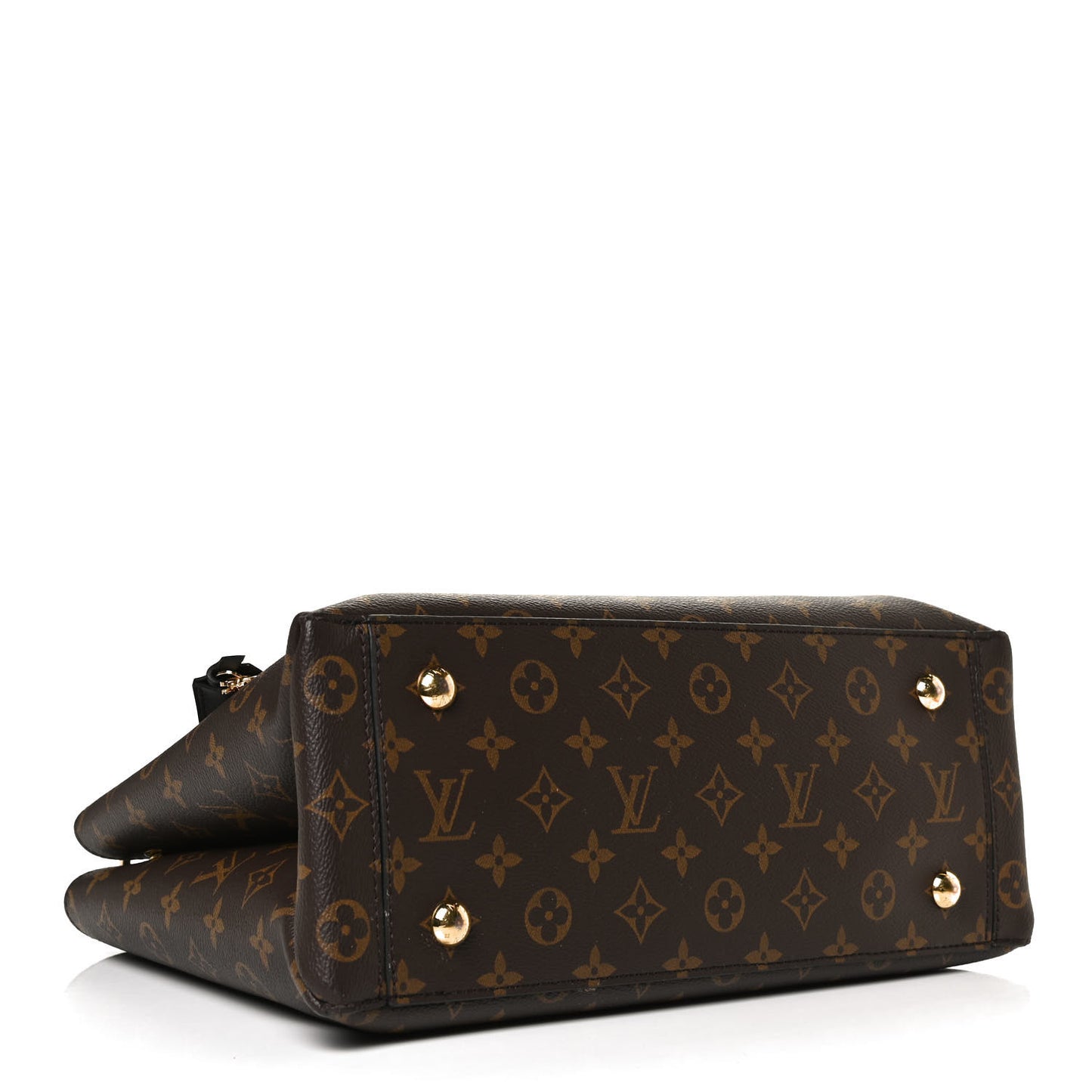 Monogram Flower Tote Black