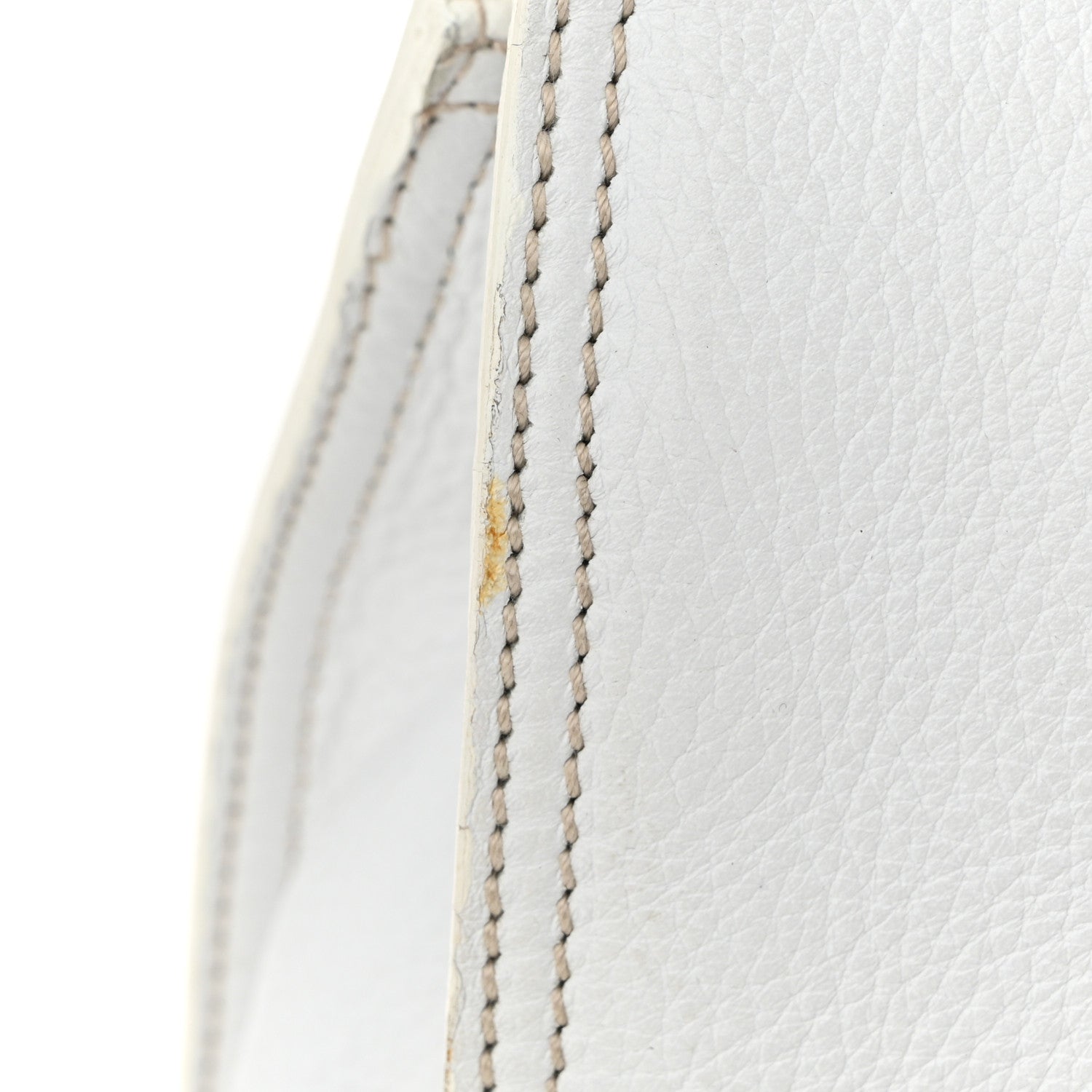 Prada Vitello Daino Shoulder Bag White 13 of 19