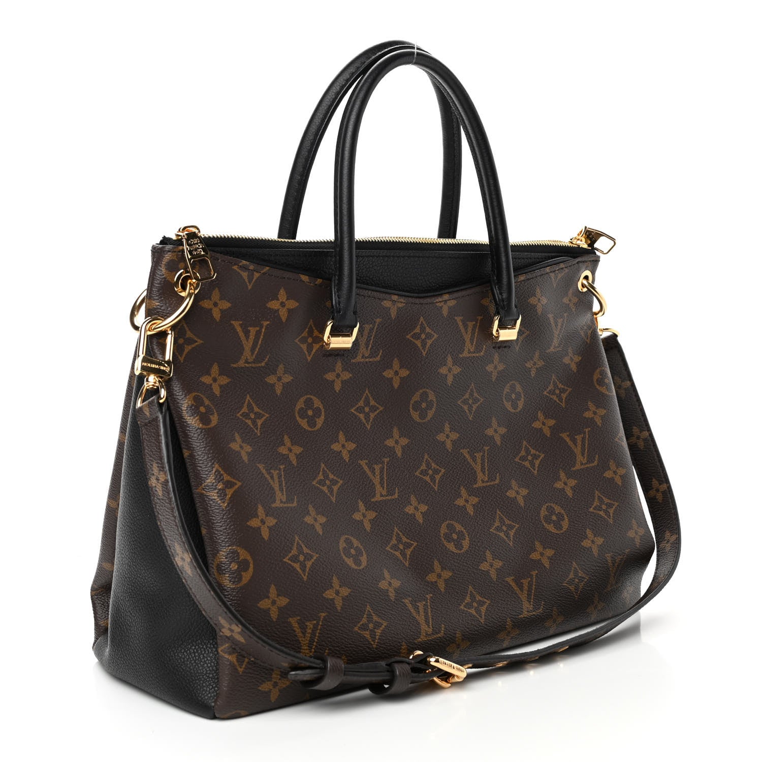 Louis Vuitton Monogram Pallas Full Black 2 of 4