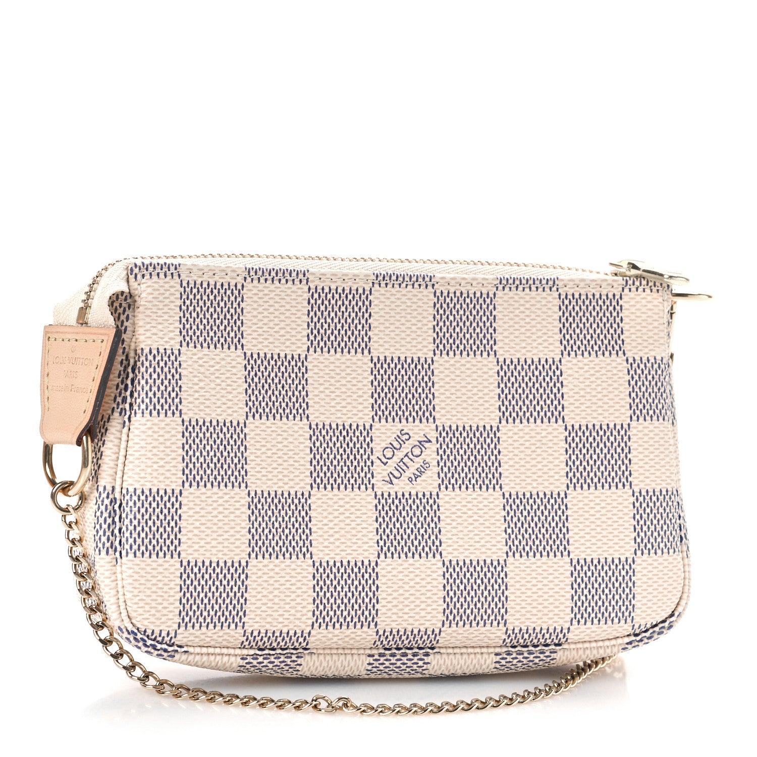 Louis Vuitton Damier Azur Mini Pochette Accessories 3 of 10