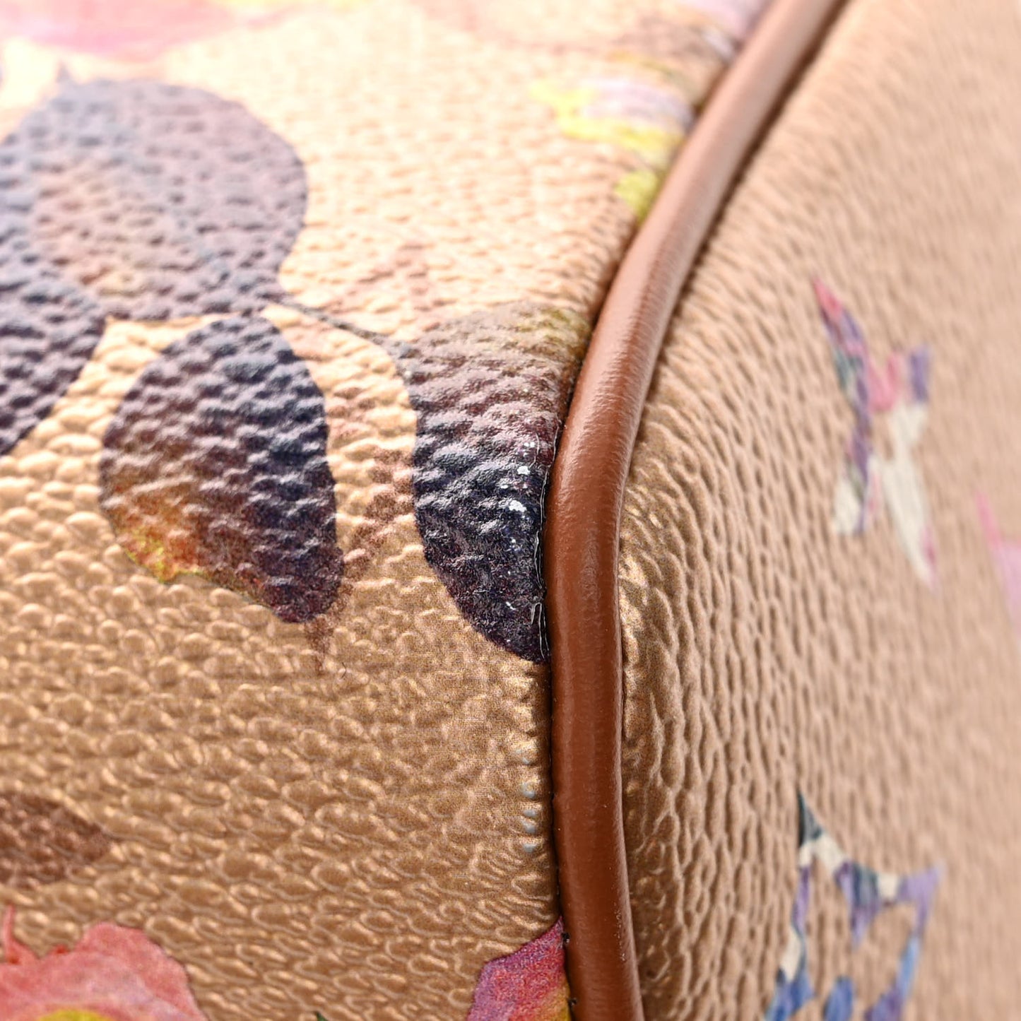 Metallic Monogram LV Garden Speedy Bandouliere 25 Gold