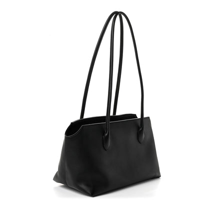 The Row Grained Calfskin Terrasse Bag Black 3 of 9