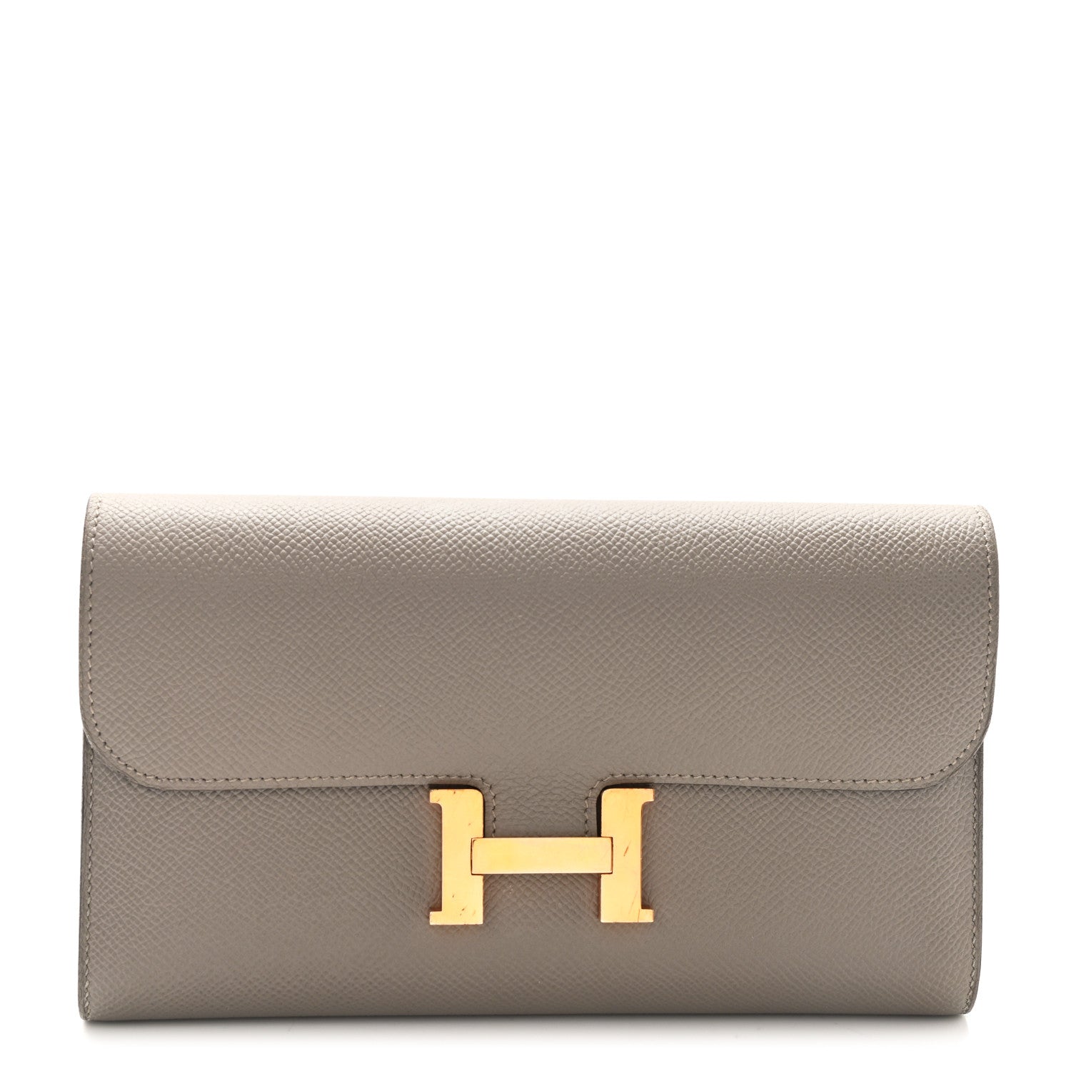 Hermes Epsom Constance Long Wallet Etain 1 of 8