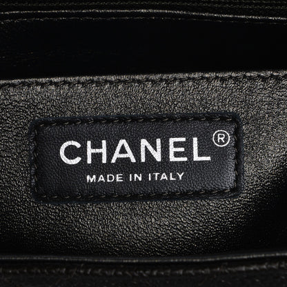 Chanel Caviar Quilted Mini Square Flap Dark Charcoal 6 of 8
