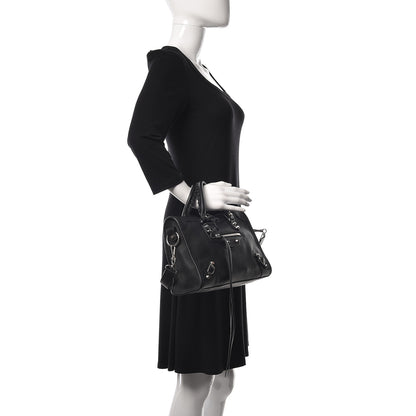 Balenciaga Vibrato Calfskin Classic Silver Hardware S City Black 2 of 14
