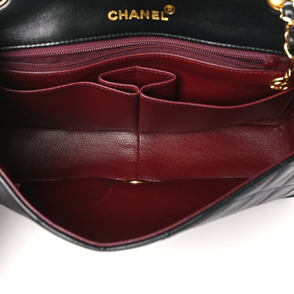 Chanel Lambskin Quilted Small Single Flap Black 5 of 10