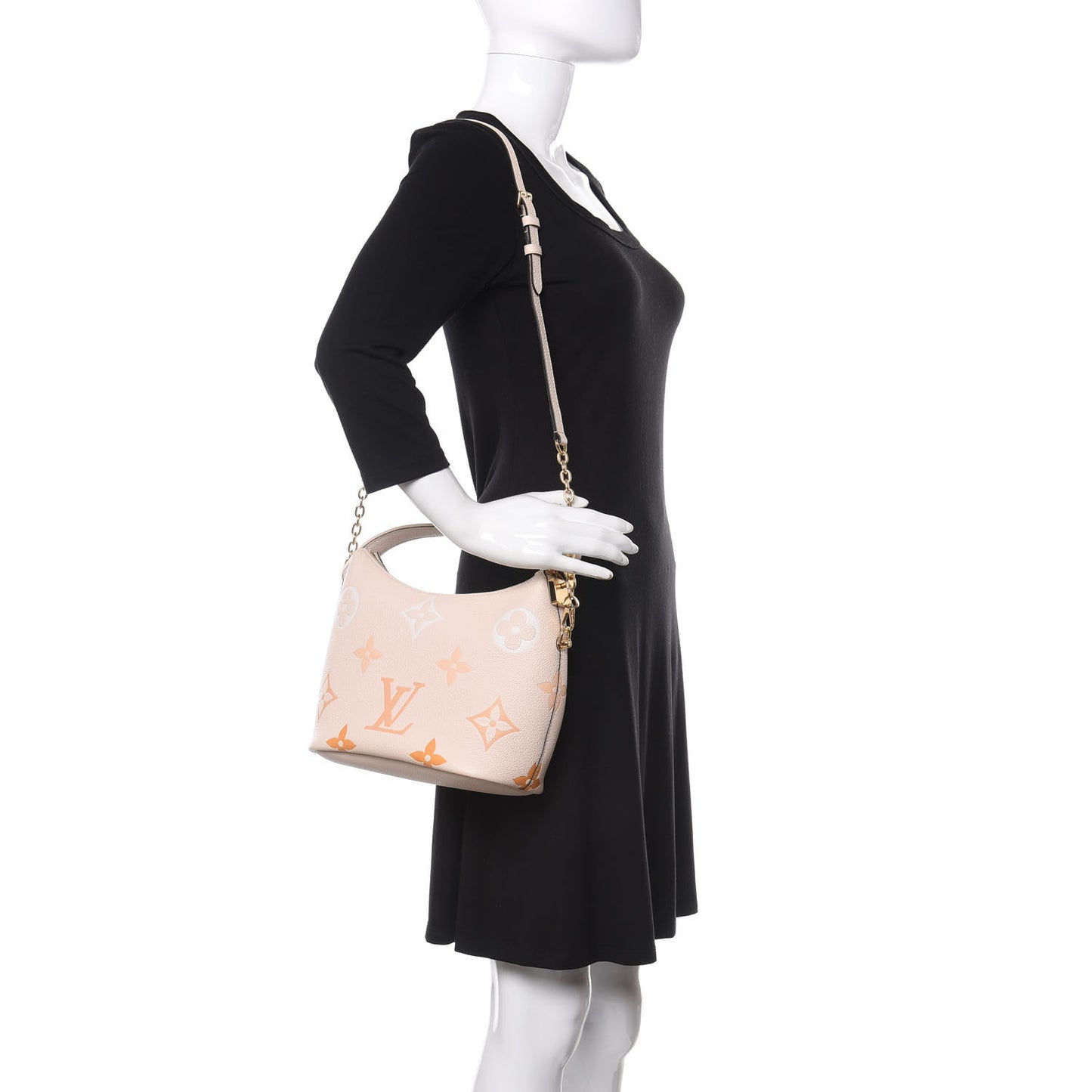 Empreinte Monogram Giant By The Pool Marshmallow Hobo Cream Saffron