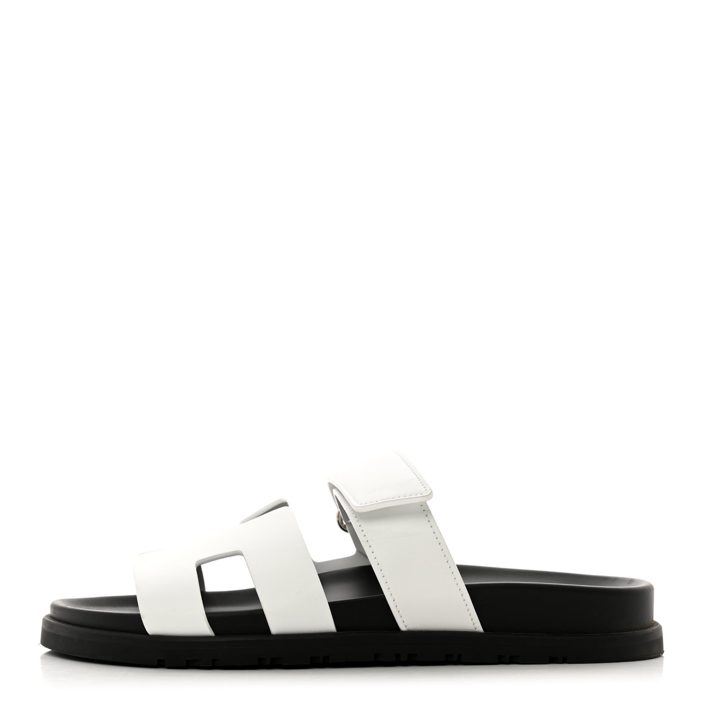 Calfskin Womens Chypre Sandals 37 White