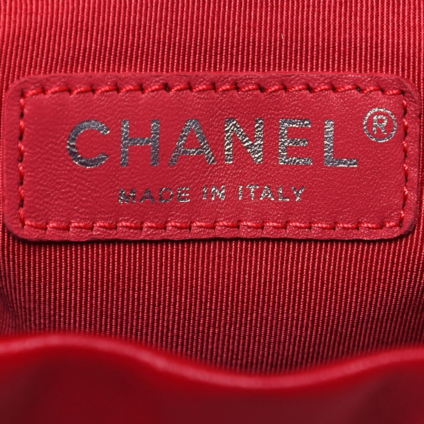 Lambskin Quilted Large Urban Spirit Backpack Red