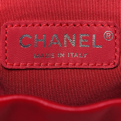 Chanel Lambskin Quilted Large Urban Spirit Backpack Red 5 of 15