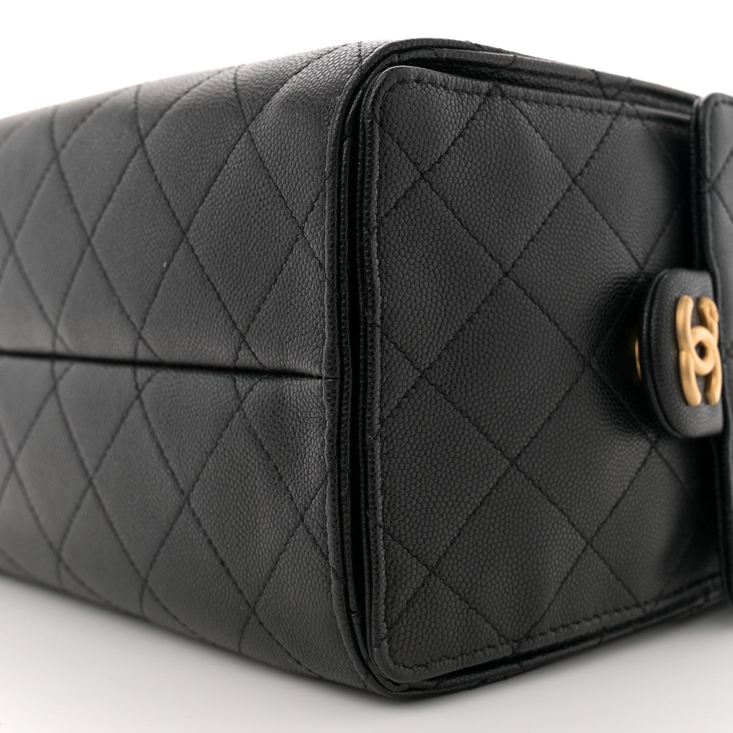 Chanel Caviar Quilted Small Chanel 25 Handbag Black 10 of 11