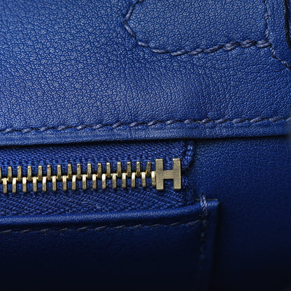 Hermes Swift Birkin 25 Bleu Saphir 13 of 30