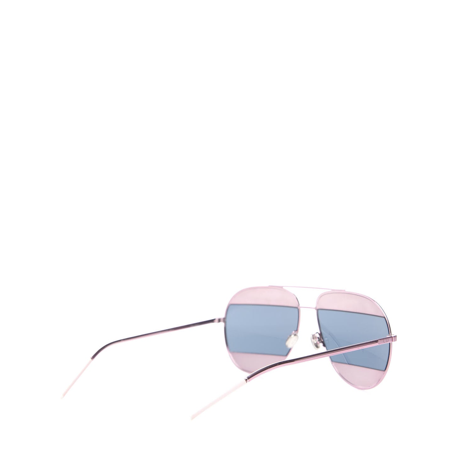 Split 1 Aviator Sunglasses Pink Blue