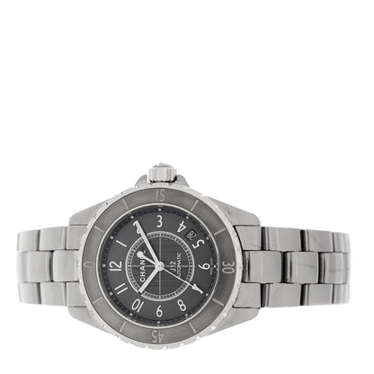 Chanel Titanium Ceramic 38mm J12 Chromatic Automatic Watch 2 of 5