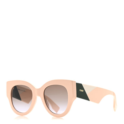 Fendi Facets Square Sunglasses FF 0264/S Pink 1 of 7