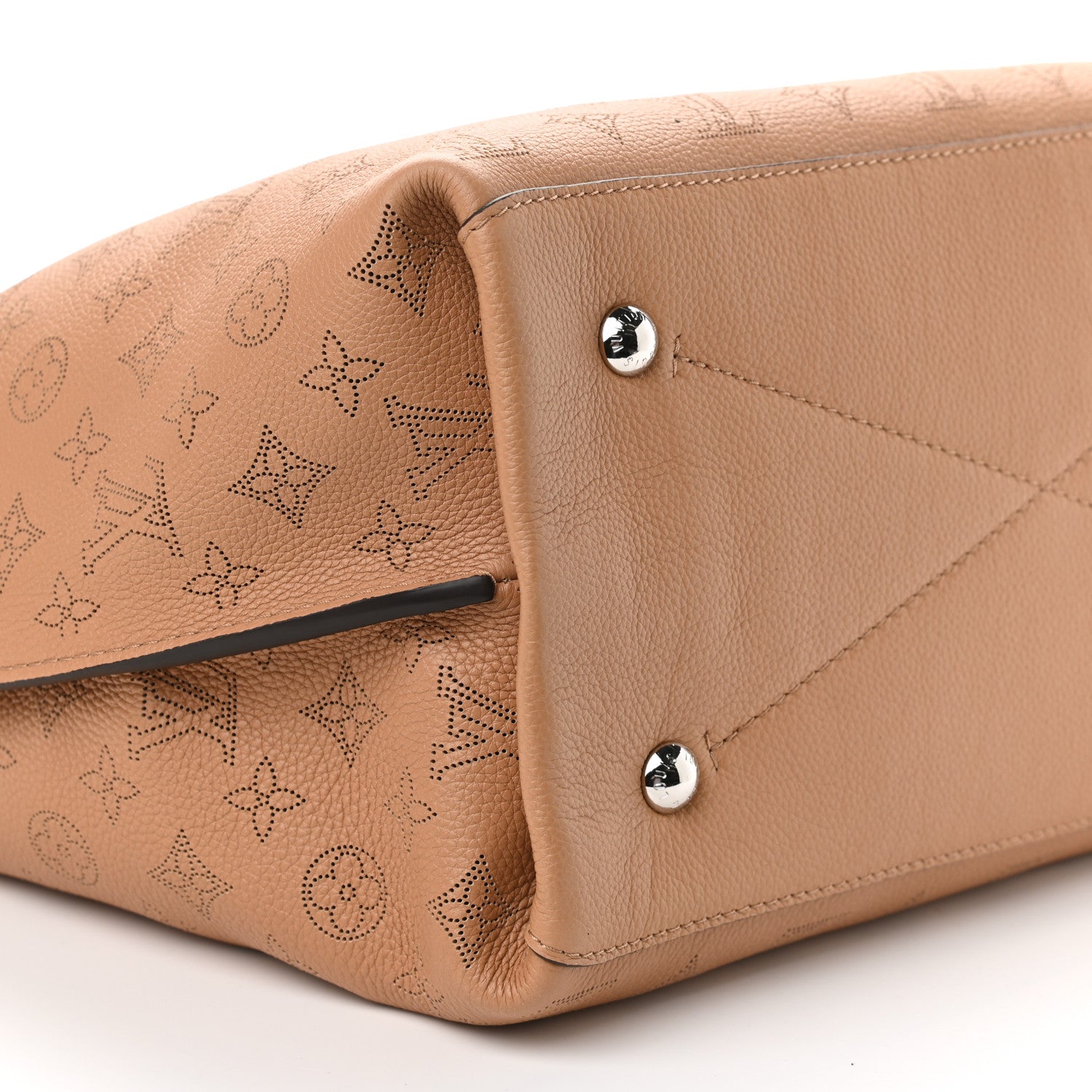 Louis Vuitton Mahina Carmel Hobo Arizona Brown 8 of 9