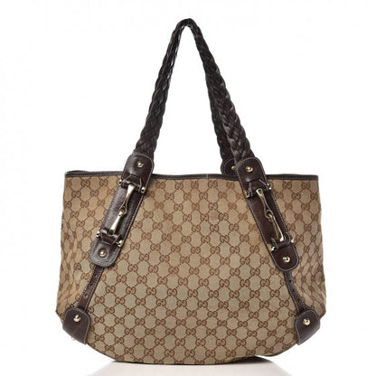 Gucci Monogram Medium Pelham Shoulder Bag Dark Brown 1 of 13