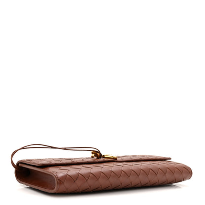 Bottega Veneta Nappa Intrecciato Long Andiamo Top Handle Sapele 4 of 6