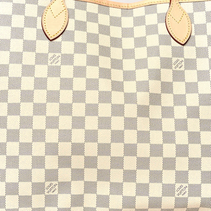 Louis Vuitton Damier Azur Neo Neverfull GM Rose Ballerine 9 of 12