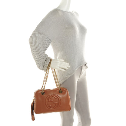 Gucci Pebbled Calfskin Small Soho Bowler Moka 2 of 7