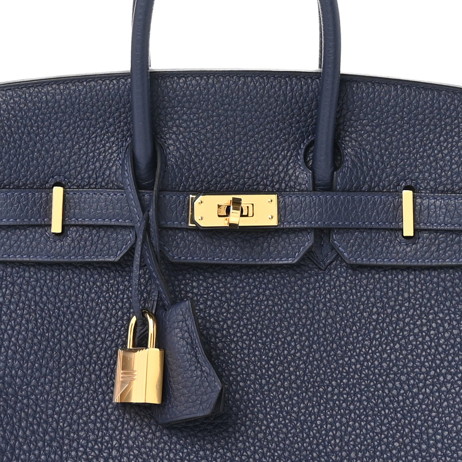 Hermes Togo Birkin 25 Bleu Nuit 8 of 11