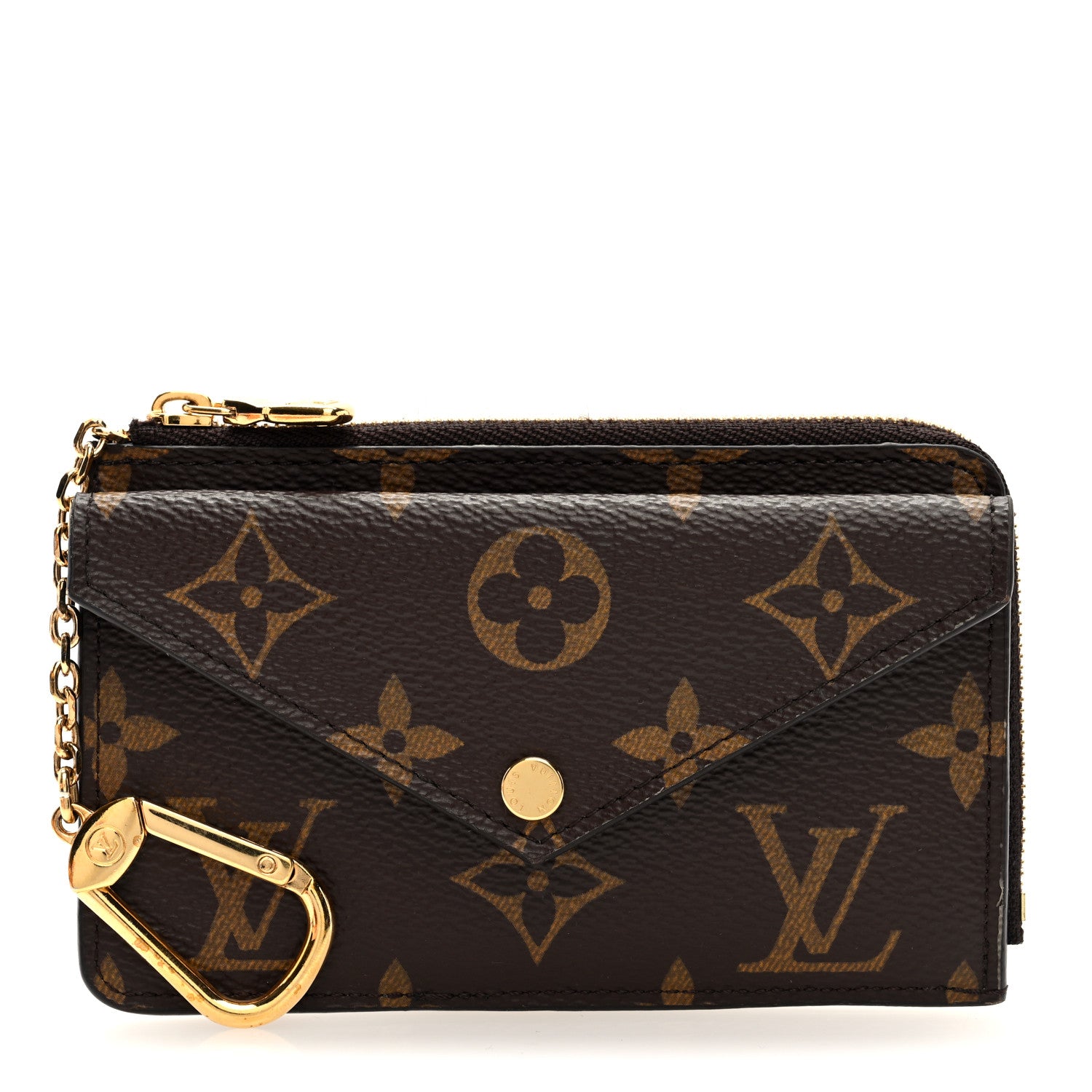 Louis Vuitton Monogram Recto Verso Card Holder Black 1 of 7