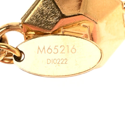 Louis Vuitton LV Facettes Bag Charm Key Holder Gold 3 of 4
