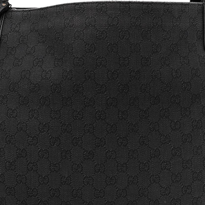 Gucci Monogram Calfskin Horsebit Classic Ring Hobo Black 8 of 10