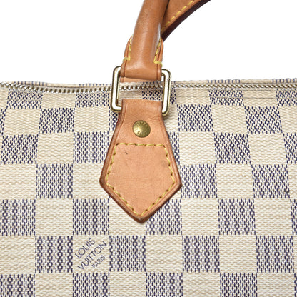 Louis Vuitton Damier Azur Speedy 30 16 of 18