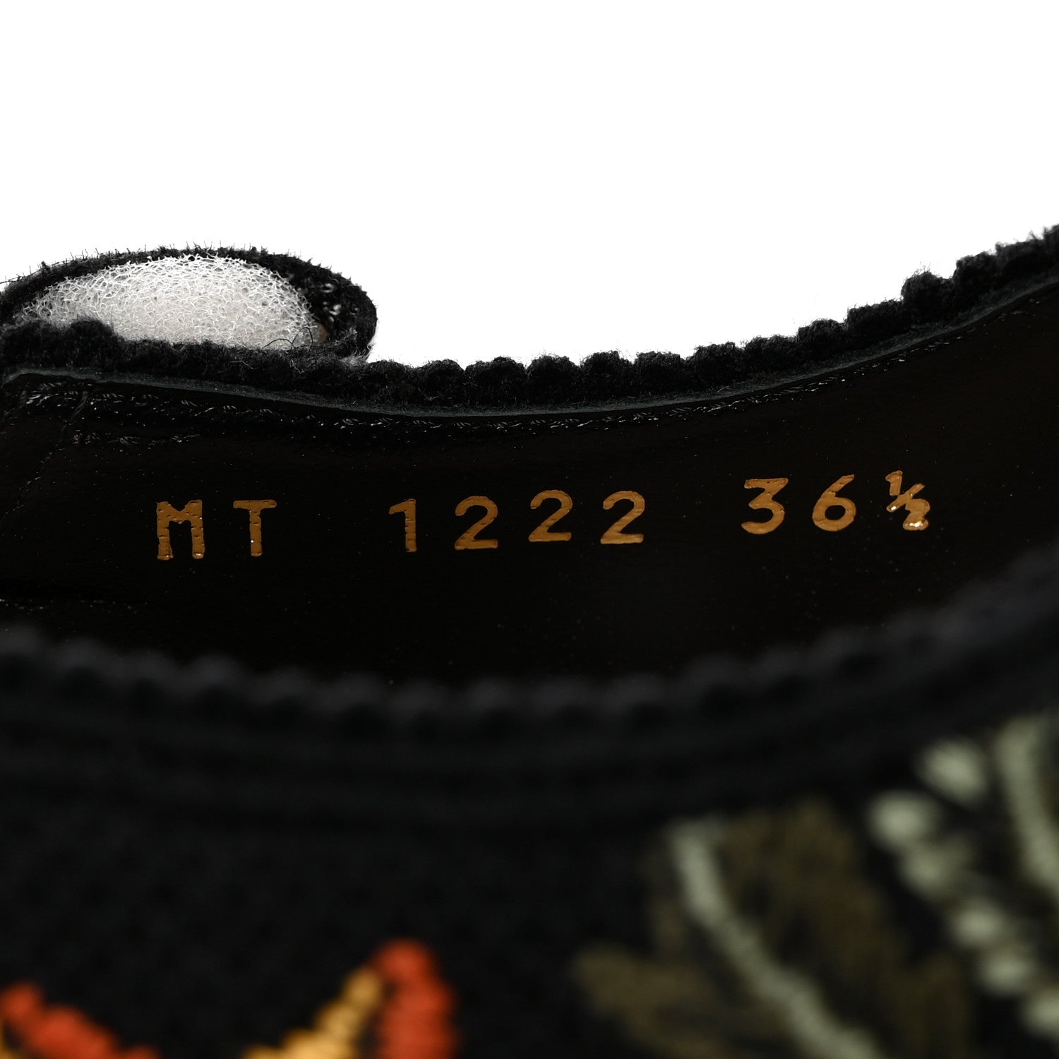 Christian Dior Ribbon Petites Fleurs Embroidered J'Adior Slingback Pumps 36.5 Black 9 of 13