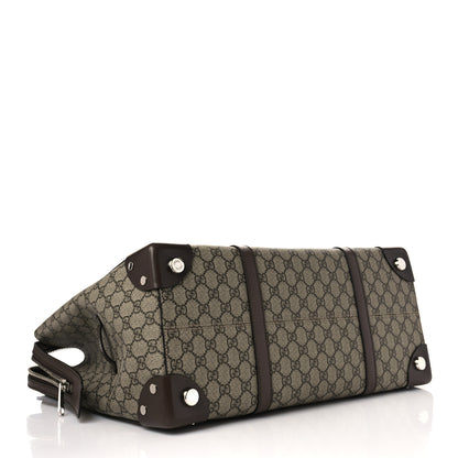 Gucci GG Supreme Monogram Large Tote Bag Beige Ebony 4 of 10