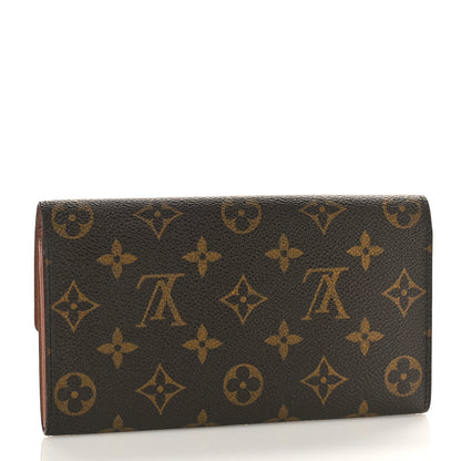 Louis Vuitton Monogram Sarah Wallet 3 of 11