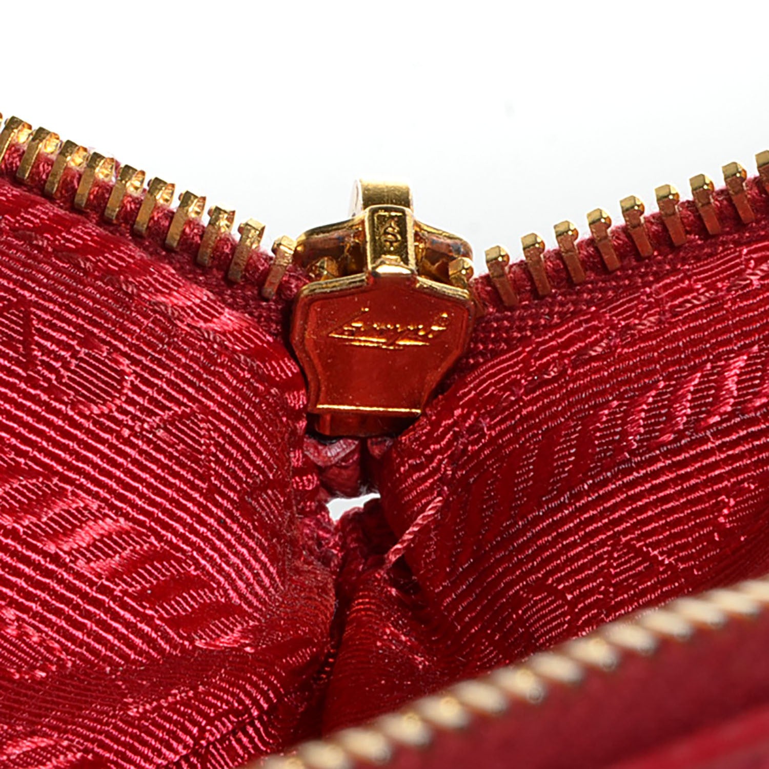 Prada Saffiano Lux Large Double Zip Tote Fuoco 10 of 11