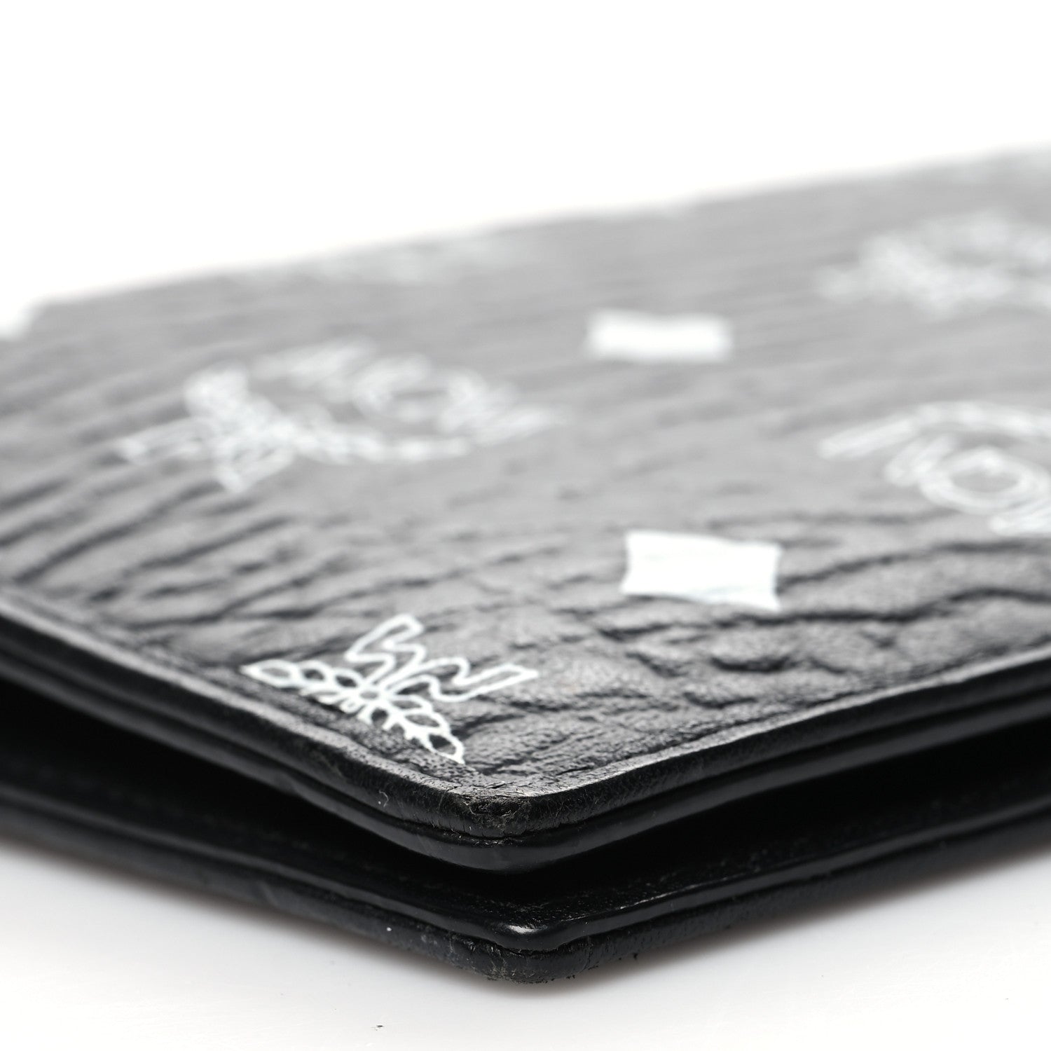 MCM Visetos Passport Holder Black 11 of 12