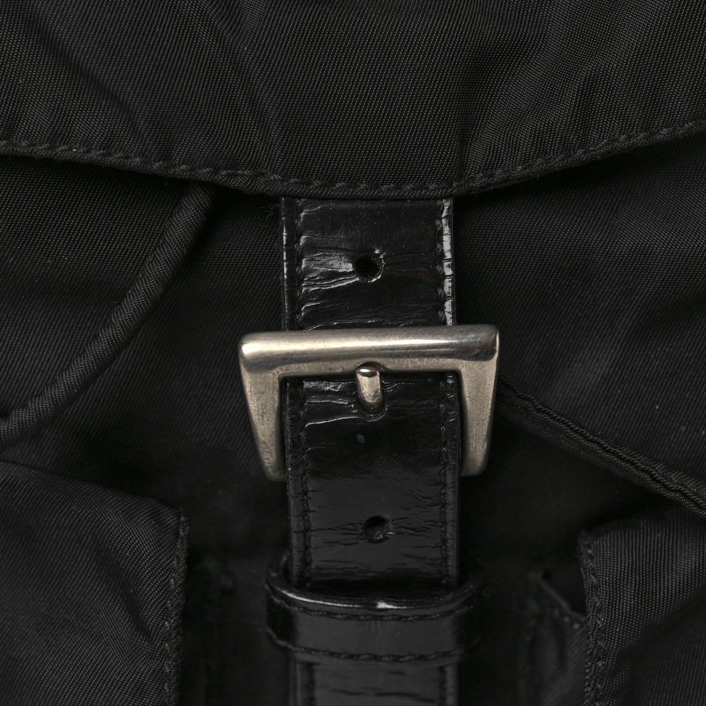 Nylon Vela Medium Backpack Black