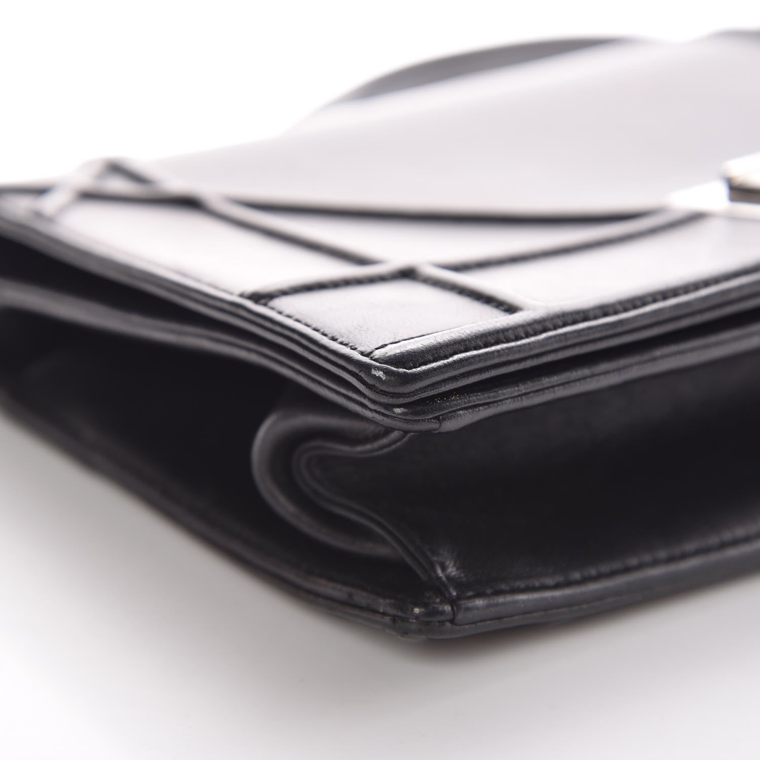 Christian Dior Lambskin Medium Diorama Flap Bag Black 9 of 14